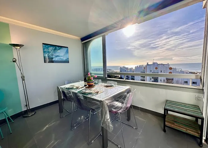 Pgh N9- Vue Mer, 100m De La & Parking Prive Appartement La Grande-Motte